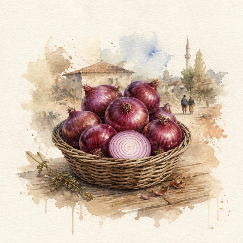 Alaca Mor Soğanı (Alaca Moru)