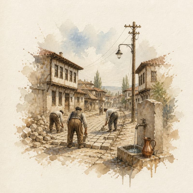 Çorum'un İmarı ve Altyapısı (1923-1950): Plan, Elektrik, Su, Sağlık ve Eğitim