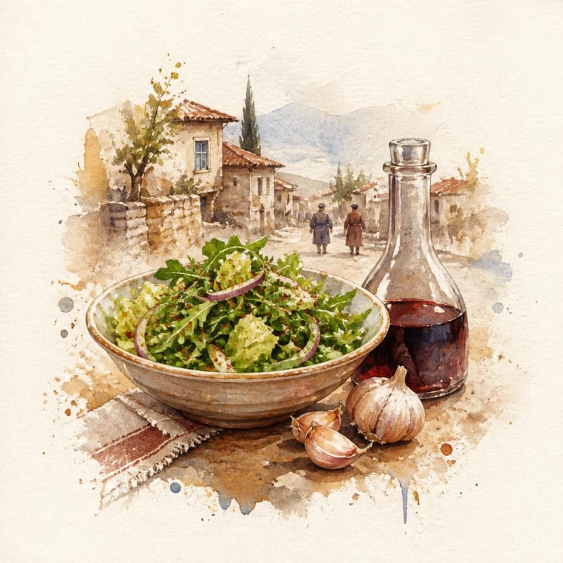 İskilip Sirke Salatası