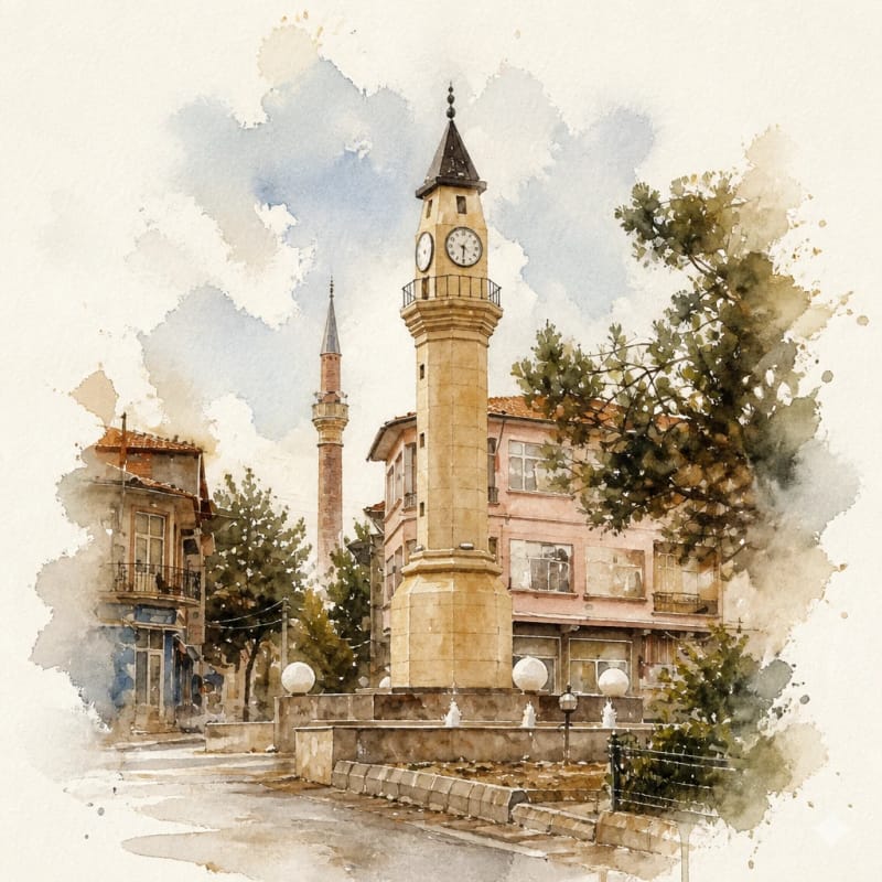 Mecitözü Hükümet Konağı ve Saat Kulesi