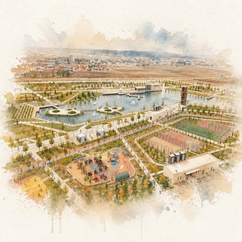 Çorum Millet Bahçesi ve Kentpark
